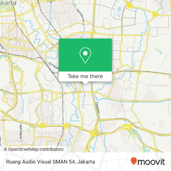 Ruang Audio Visual SMAN 54 map