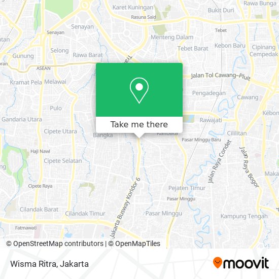 Wisma Ritra map