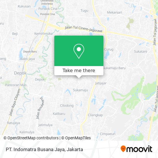 PT. Indomatra Busana Jaya map