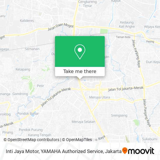Inti Jaya Motor, YAMAHA Authorized Service map