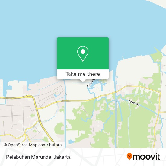 Pelabuhan Marunda map