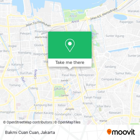 Bakmi Cuan Cuan map