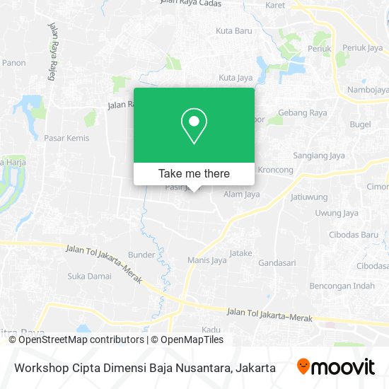 Workshop Cipta Dimensi Baja Nusantara map