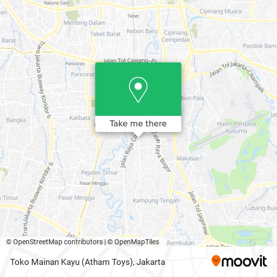 Toko Mainan Kayu (Atham Toys) map