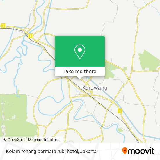 Kolam renang permata rubi hotel map