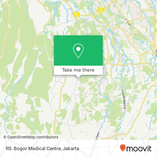 RS. Bogor Medical Centre map