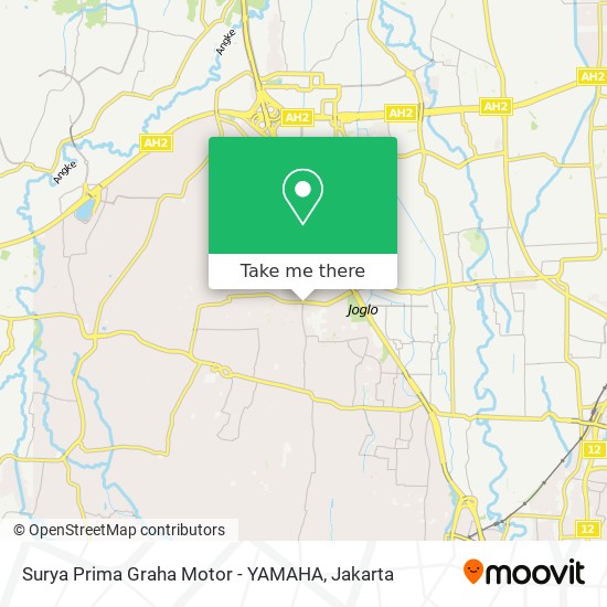 Surya Prima Graha Motor - YAMAHA map