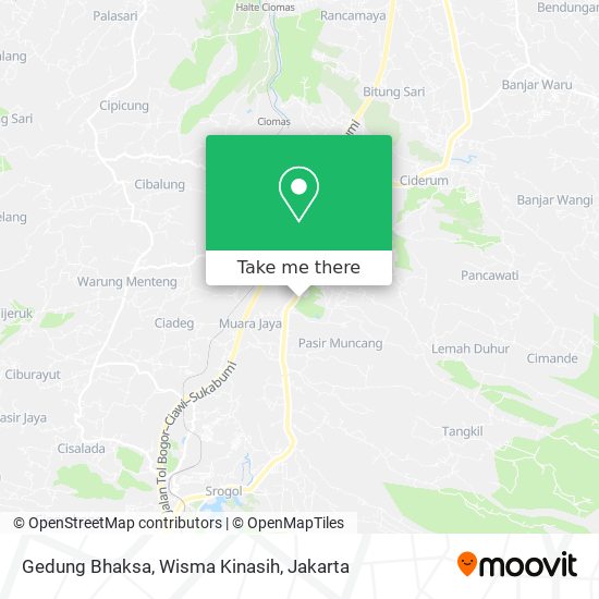 Gedung Bhaksa, Wisma Kinasih map