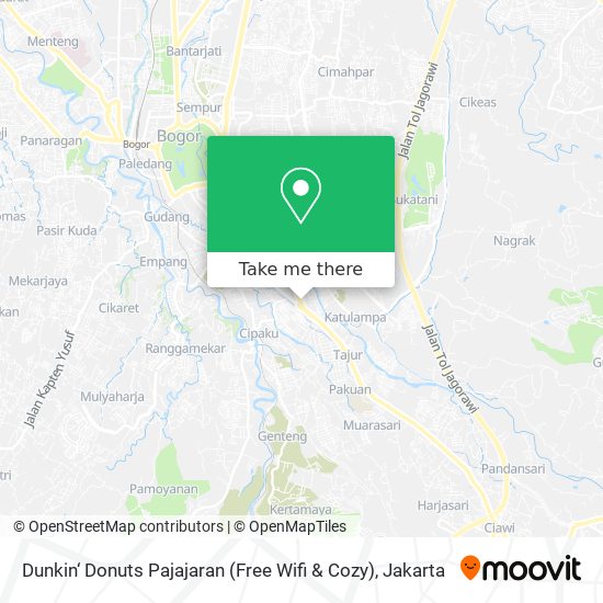 Dunkin‘ Donuts Pajajaran (Free Wifi & Cozy) map