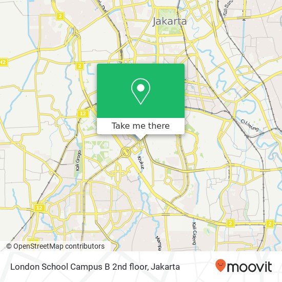 London School Campus B  2nd floor map