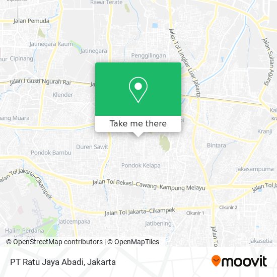 PT Ratu Jaya Abadi map