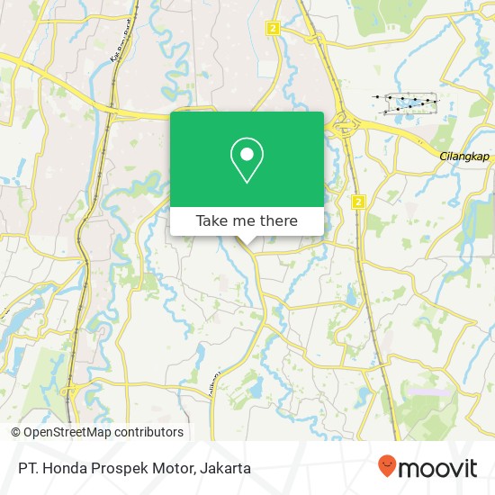 PT. Honda Prospek Motor map