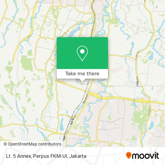 Lt. 5 Annex, Perpus FKM-UI map