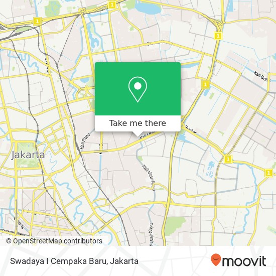 Swadaya I Cempaka Baru map