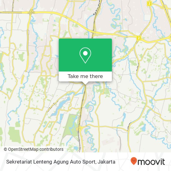 Sekretariat Lenteng Agung Auto Sport map