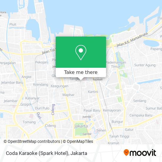 Coda Karaoke (Spark Hotel) map