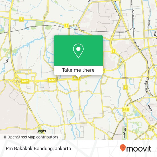 Rm Bakakak Bandung map