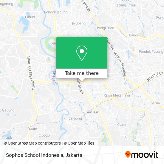 Sophos School Indonesia map