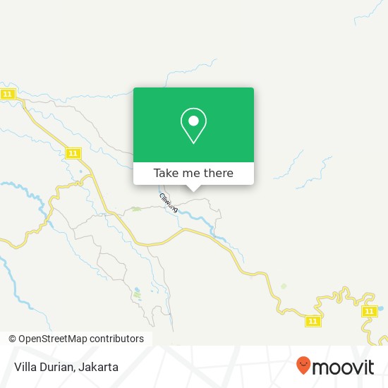 Villa Durian map