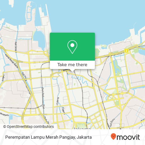 Perempatan Lampu Merah Pangjay map