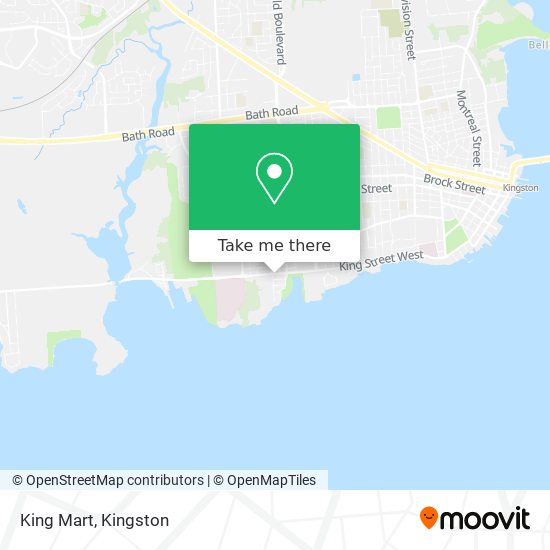 King Mart map