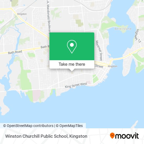 Winston Churchill Public School map