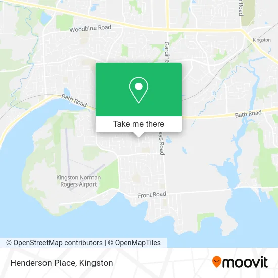 Henderson Place map