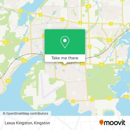 Lexus Kingston map