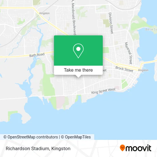 Richardson Stadium map