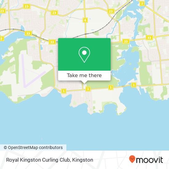 Royal Kingston Curling Club map