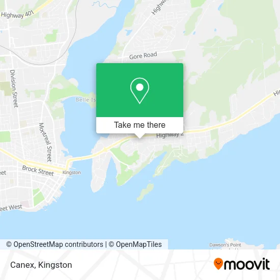 Canex map