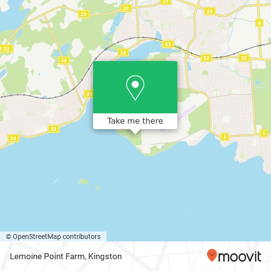 Lemoine Point Farm map