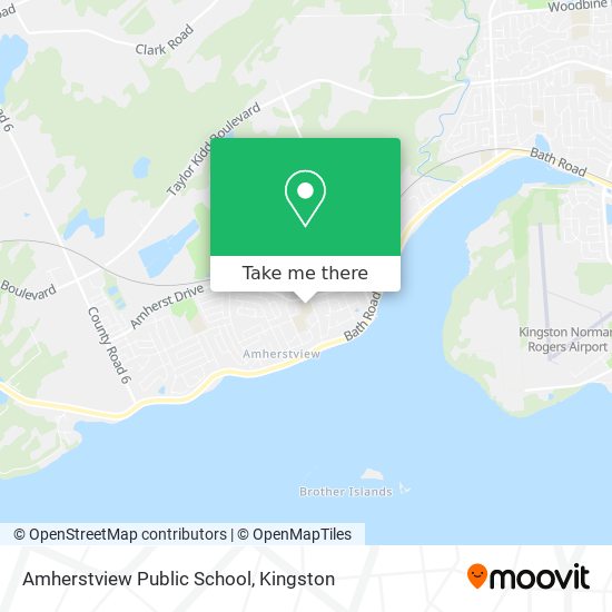 Amherstview Public School map