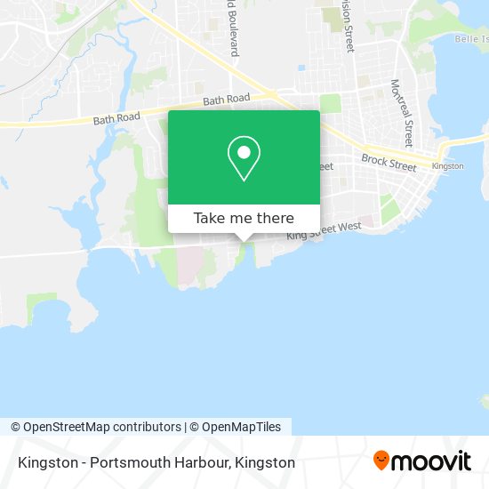 Kingston - Portsmouth Harbour plan