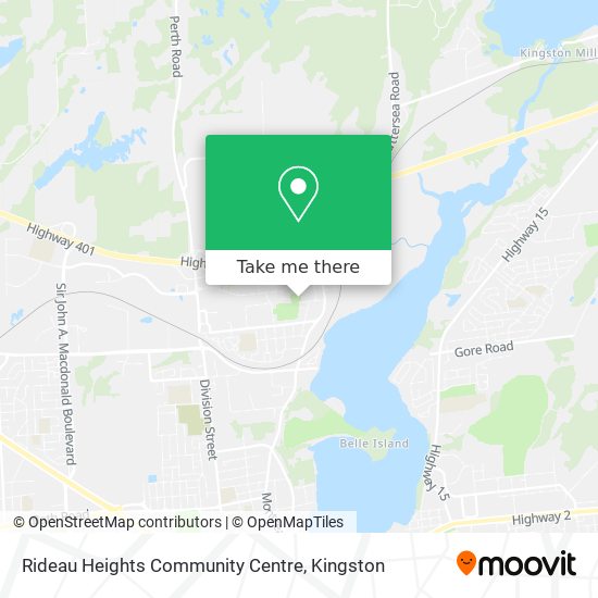 Rideau Heights Community Centre plan