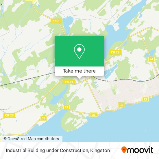 Industrial Building under Construction map