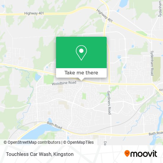 Touchless Car Wash map