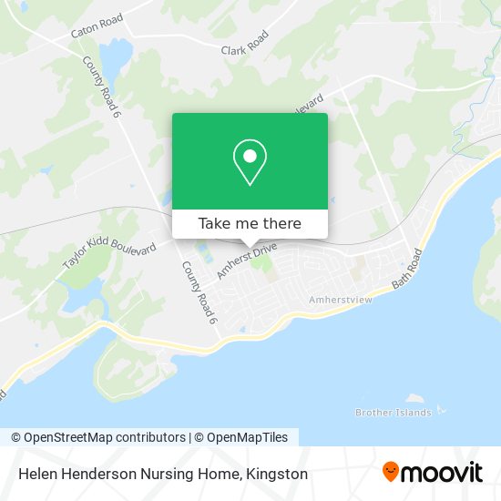 Helen Henderson Nursing Home map