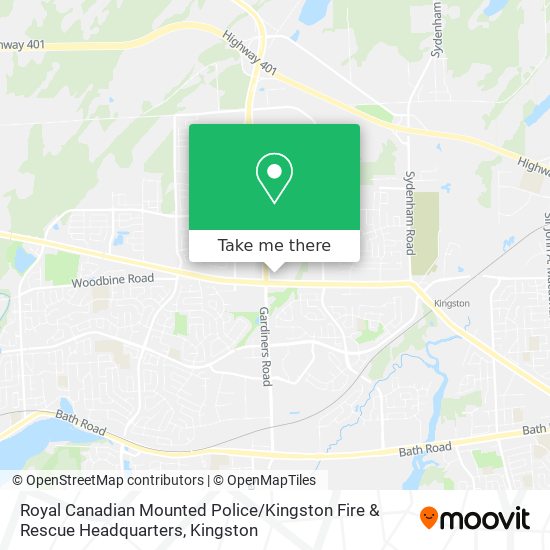 Royal Canadian Mounted Police / Kingston Fire & Rescue Headquarters plan