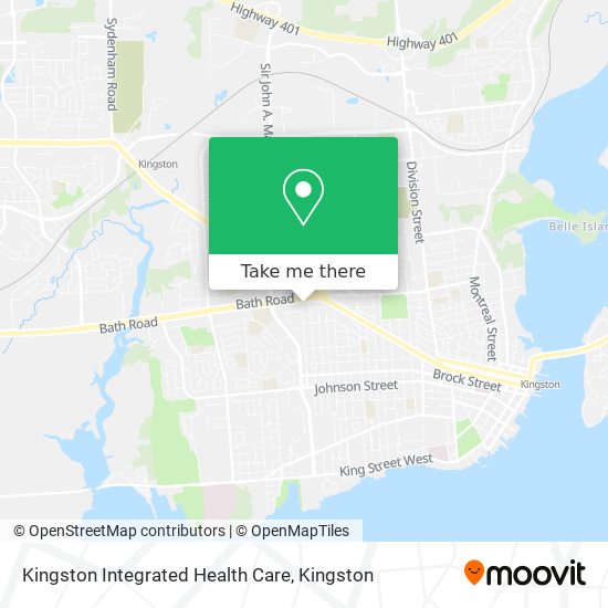 Kingston Integrated Health Care map