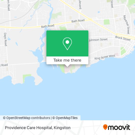 Providence Care Hospital map