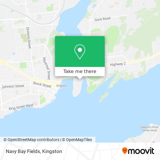 Navy Bay Fields map