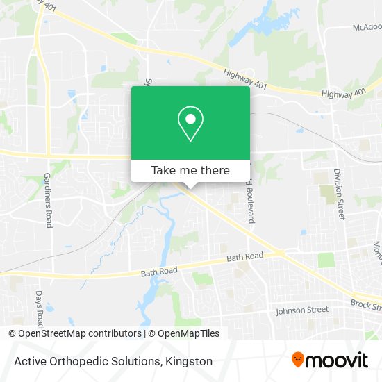 Active Orthopedic Solutions map