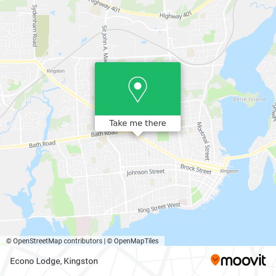 Econo Lodge map