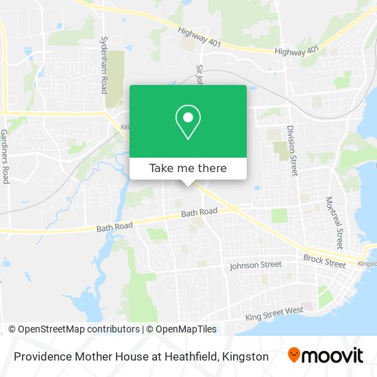 Providence Mother House at Heathfield map