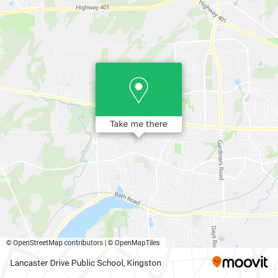 Lancaster Drive Public School map
