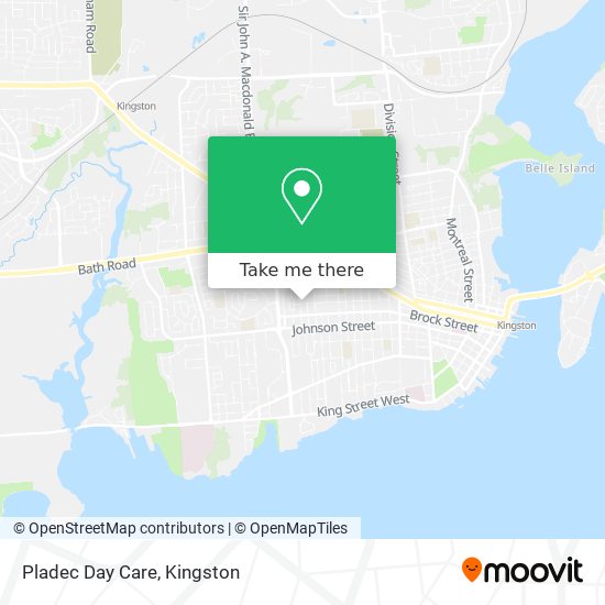 Pladec Day Care map