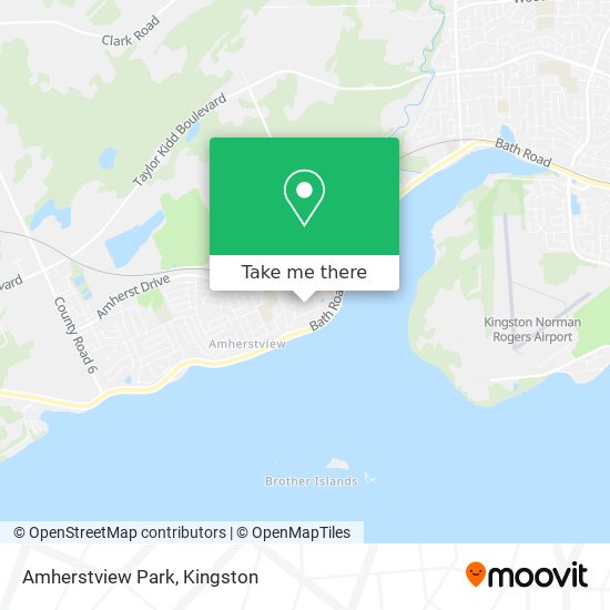 Amherstview Park map