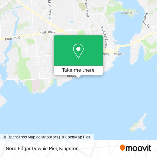 Gord Edgar Downie Pier map