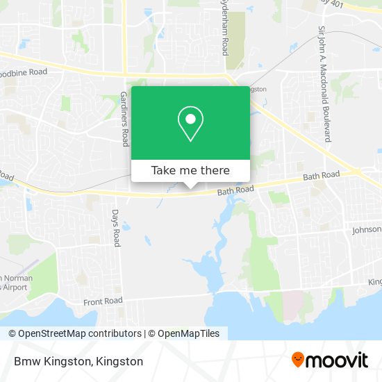 Bmw Kingston map